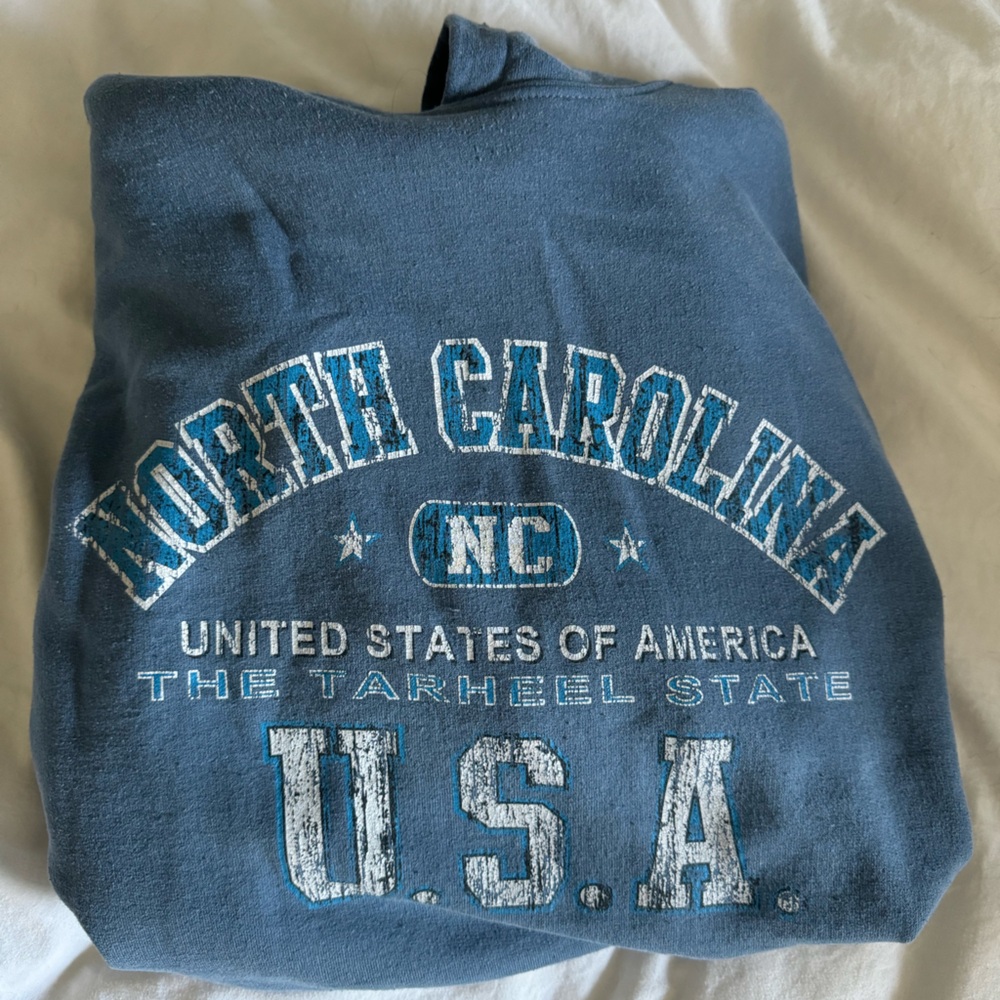North Carolina Hoodie Size 2X